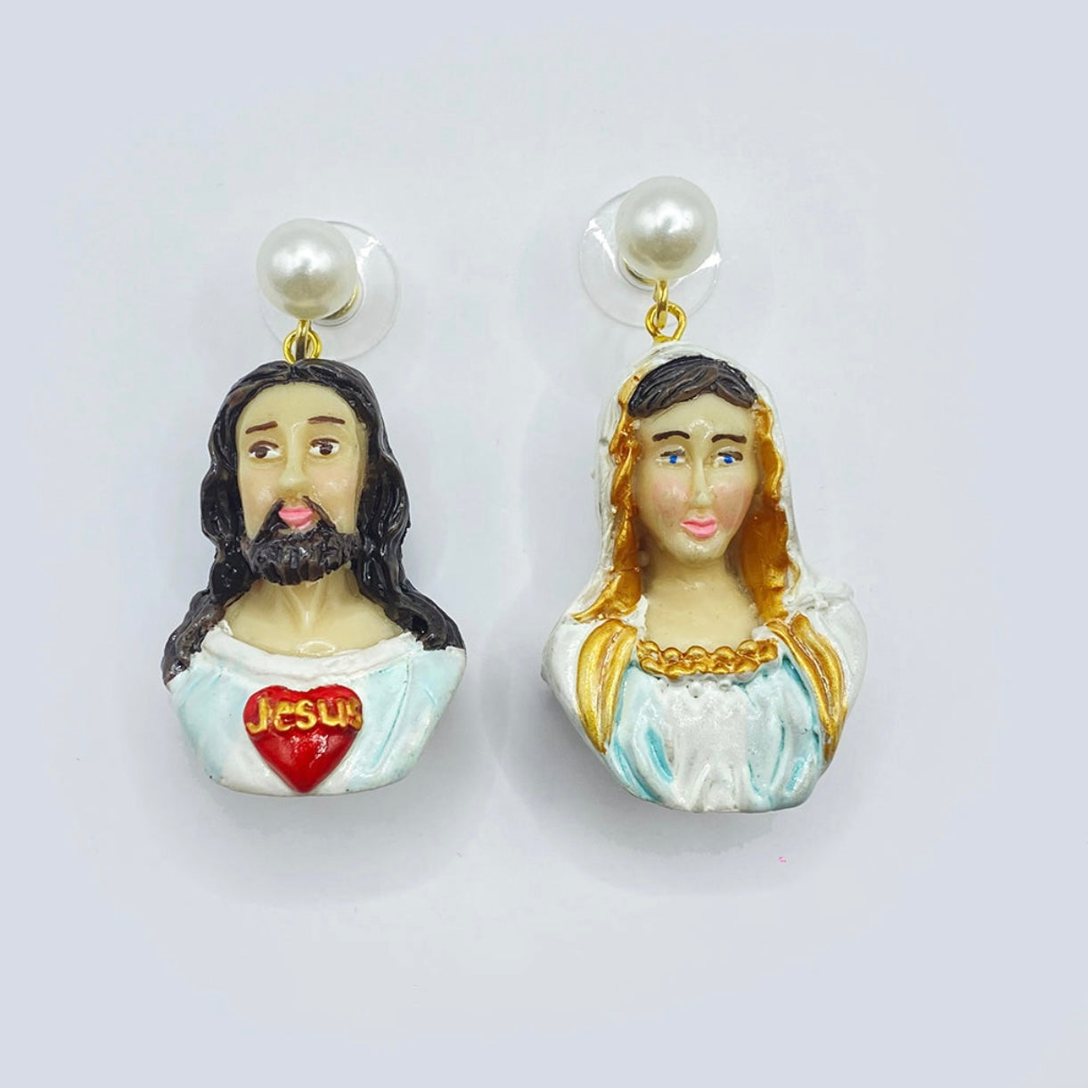 MARY AND JESUS EARRINGS