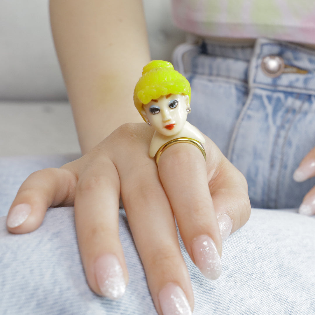 DOLL CHANGEABLE WIG RING