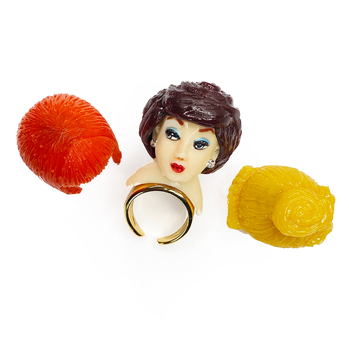 DOLL CHANGEABLE WIG RING