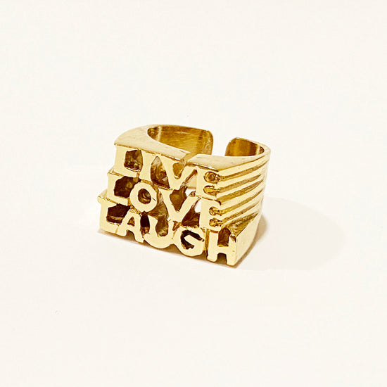 LIVE LOVE LAUGH GOLD