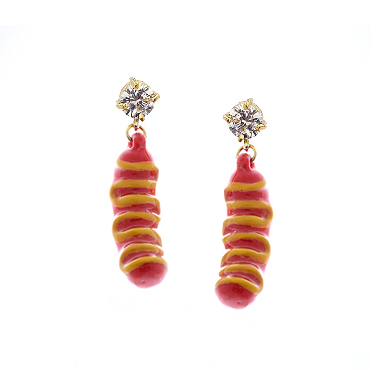 SAUSAGE EARRINGS